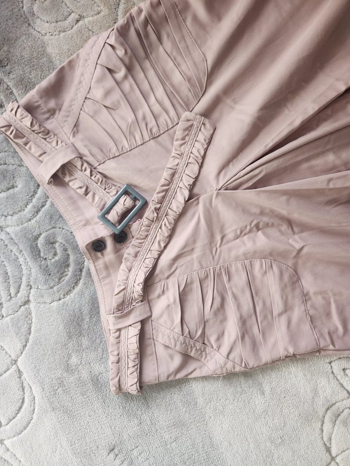 Pilili Uzun Etek Pantolon - Görsel 3