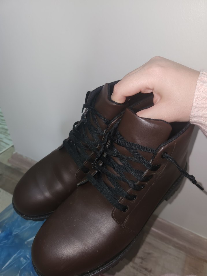 Kahverengi Deri Erkek Botları - Görsel 3