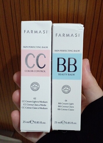 BB/CC CREAM ikili set