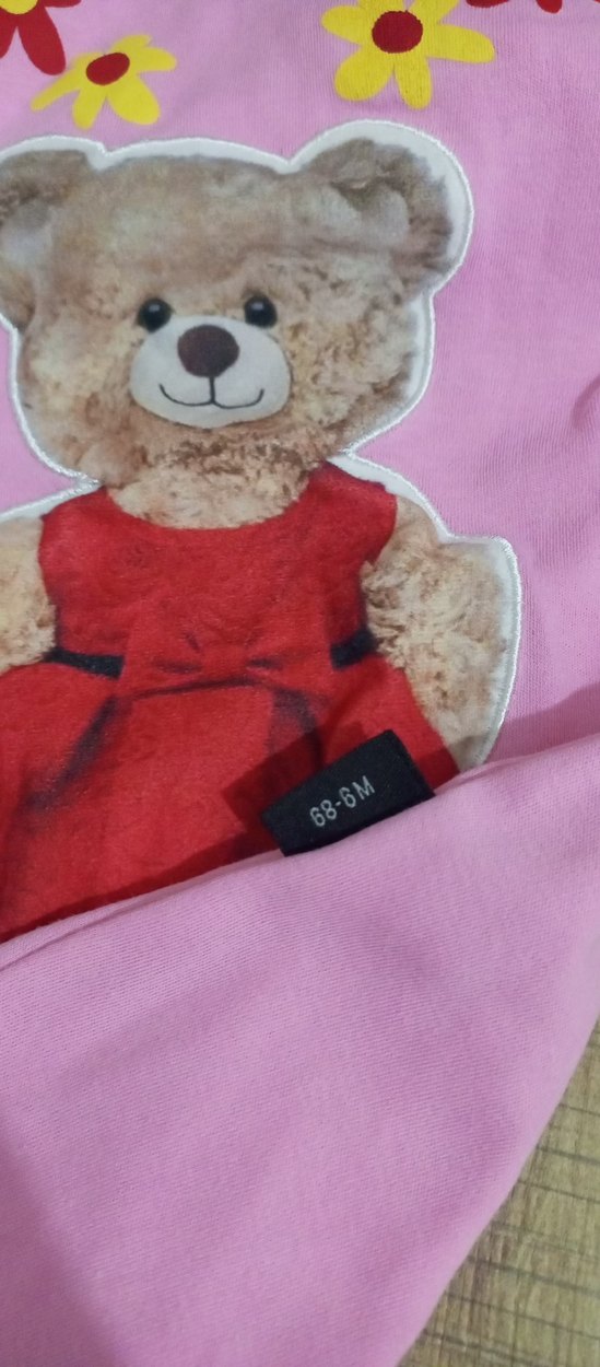 Renkli Kalp Desenli Beyaz Bebek Tulumu - Görsel 3