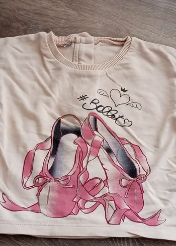 Sarı Nakışlı Düğmeli Kız Hırka - Görsel 4