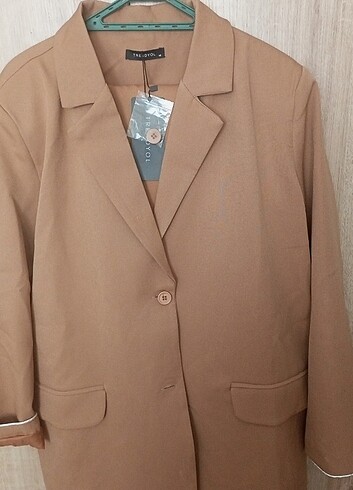 40 Beden camel Renk Blazer ceket