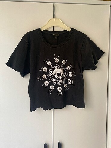 Crop top siyah