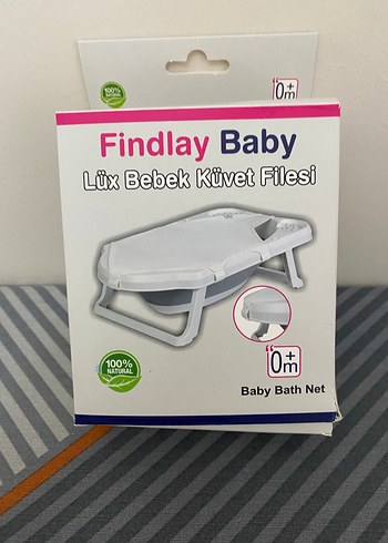 Findlay Baby Beyaz Bebek Küvet Filesi - Görsel 2