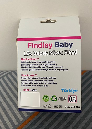 Findlay Baby Beyaz Bebek Küvet Filesi - Görsel 4