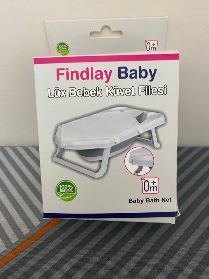 Findlay Baby Beyaz Bebek Küvet Filesi - Görsel 2