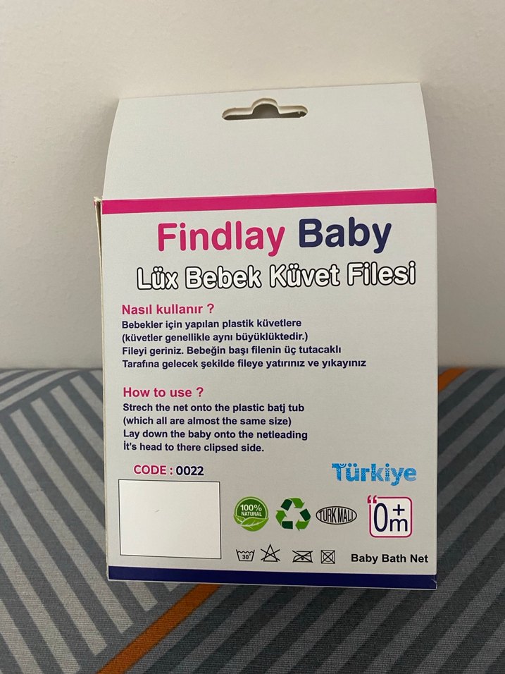 Findlay Baby Beyaz Bebek Küvet Filesi - Görsel 4