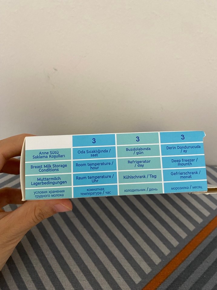 WEE Baby Anne Sütü Saklama Poşeti 200ml 20 Adet - Görsel 3