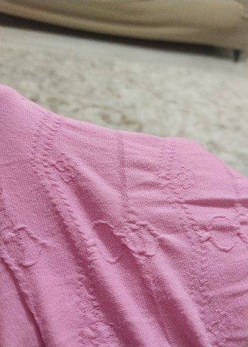 LCW ECO Kız Çocuk Pembe Desenli Külotlu Çorap - Görsel 3