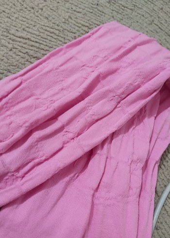 LCW ECO Kız Çocuk Pembe Desenli Külotlu Çorap - Görsel 2