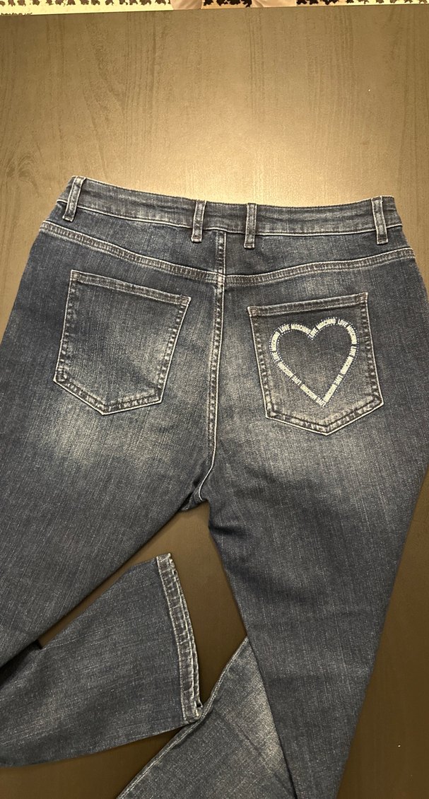 Navy Regular Fit Kadın Denim Pantolon — görsel 3/5