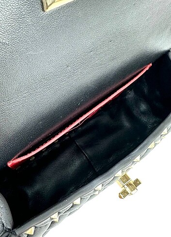  Beden mavi Renk Valentino Garavani Rockstud Spike Bag Small