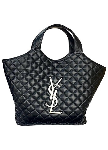 Beden siyah Renk YSL Icare Maxi Shopping Bag. Hakiki deri
