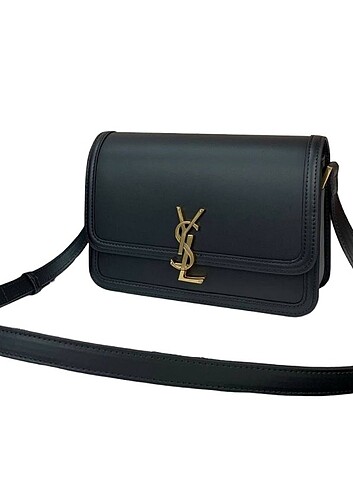 Yves Saint Laurent (YSL) Solferino Medium Satchel. Hakiki Deri.