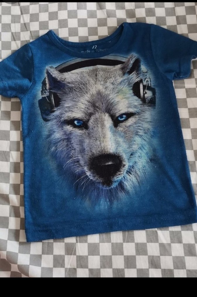 Baskılı Erkek Çocuk Kısa Kollu Tişört . - Görsel 4