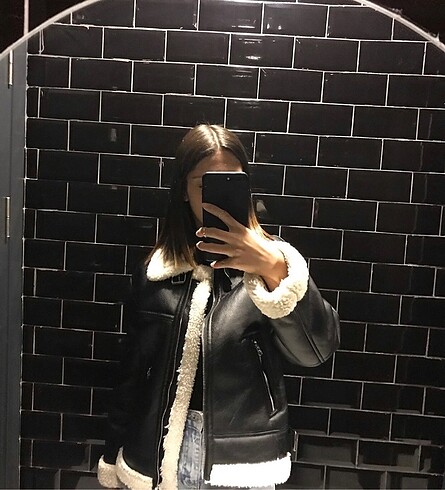 BERSHKA KÜRKLÜ CEKET