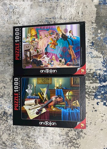  Beden Renk Anadolian Puzzle 1000 Parça - Daytons Garage