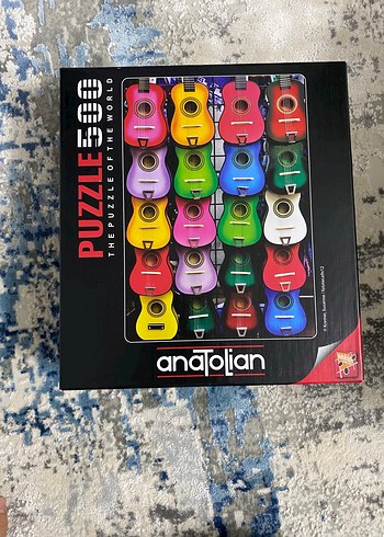 Beden Renk Anatolian ve KS 500 ve 1000 parça Puzzle
