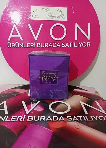 Avon #foraway #rebel 50 ml kadın parfümü 
