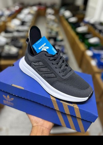 Adidas Adidas Gri Erkek Spor Ayakkabı