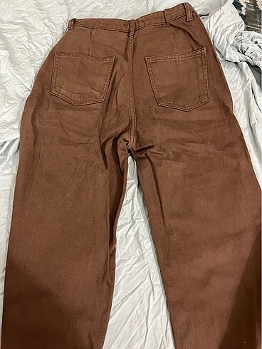 36 Beden kahverengi Renk Jeans