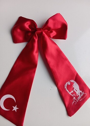 Ayyıldız Atatürk baskılı fiyonk toka