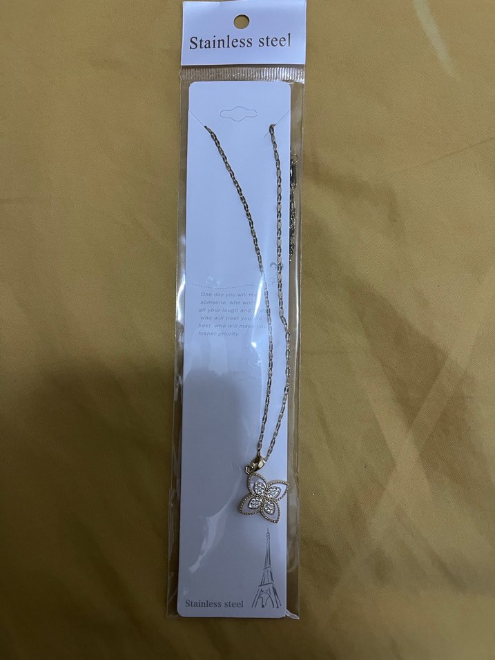 Kadın çelik kolye ve bileklik - Görsel 5