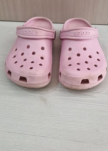 Kız Çocuk Pembe crocs Terlik