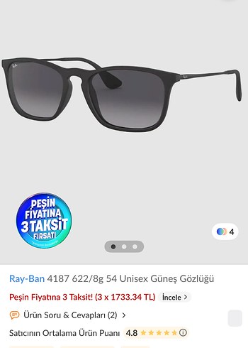 RAYBAN Güneş Gözlüğü - Görsel 20