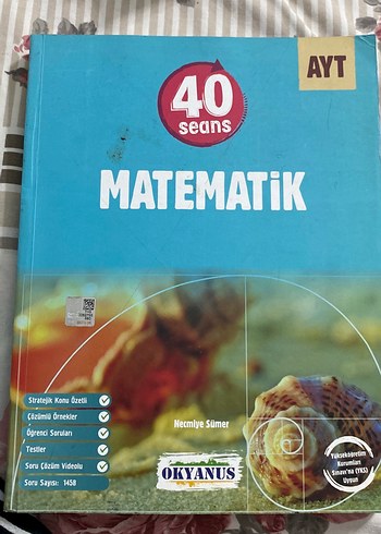 40 Seans AYT Matematik Kitabı Necmiye Sümer