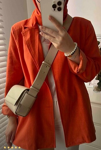 Keten blazer ceket