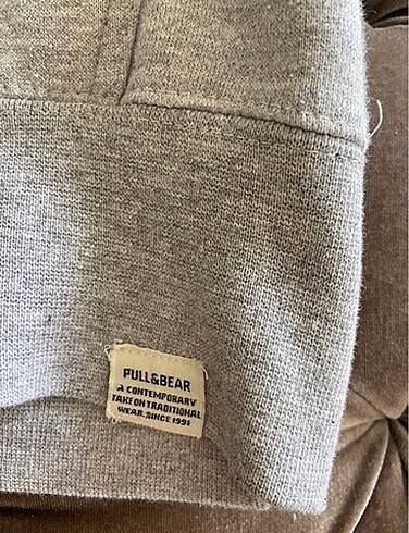 m Beden Pull&bear sweat gri