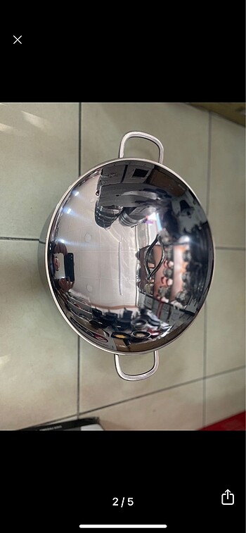 Diğer Gülsan 38 cm derin çelik OUTLET
