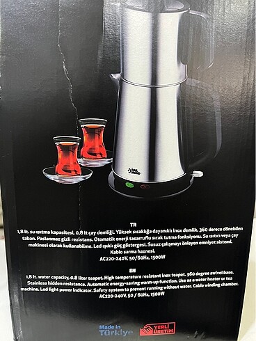 Diğer Çelik çaycı SINIRLI ADET
