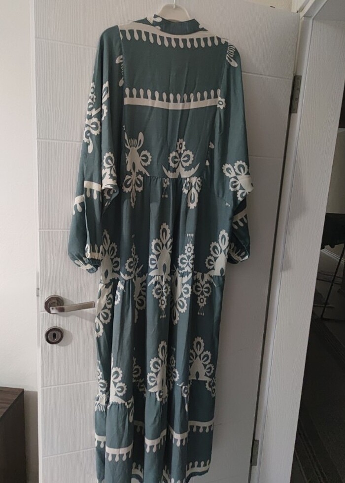 52 beden tesettür elbise Yeni etiketli ürün - Görsel 3