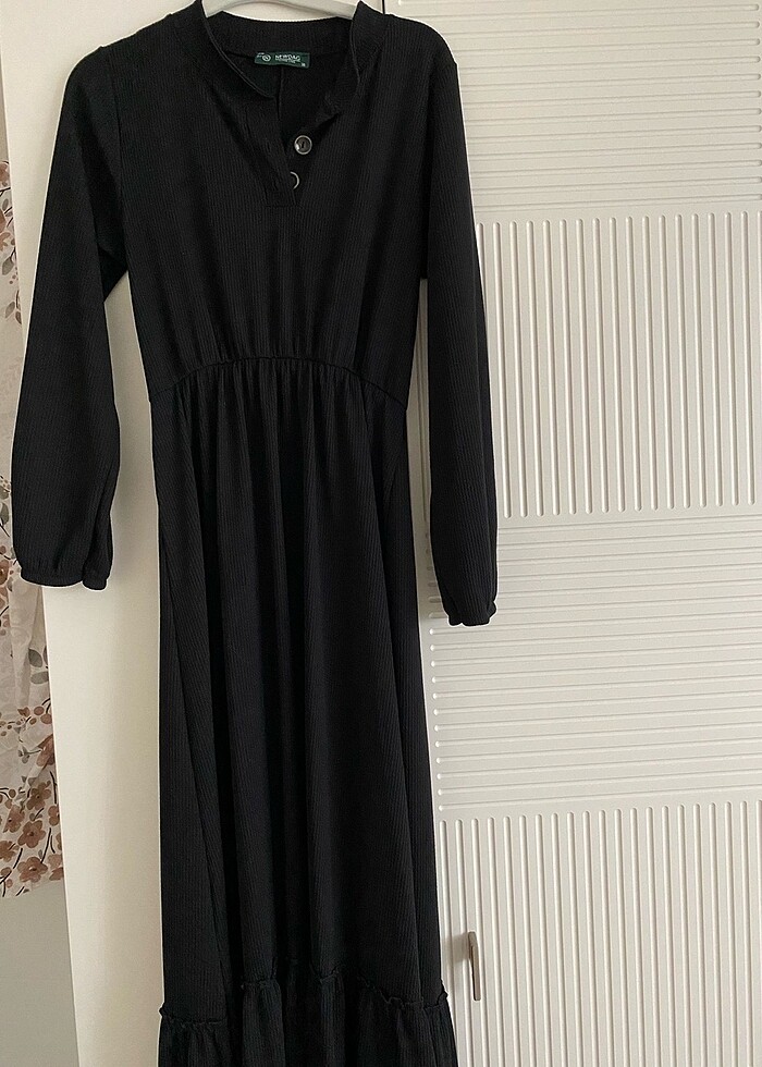 Siyah elbise - Görsel 3