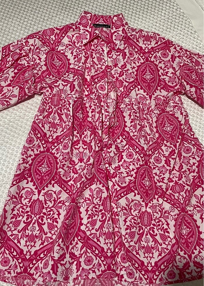 Modest gömlek tunik - Görsel 2