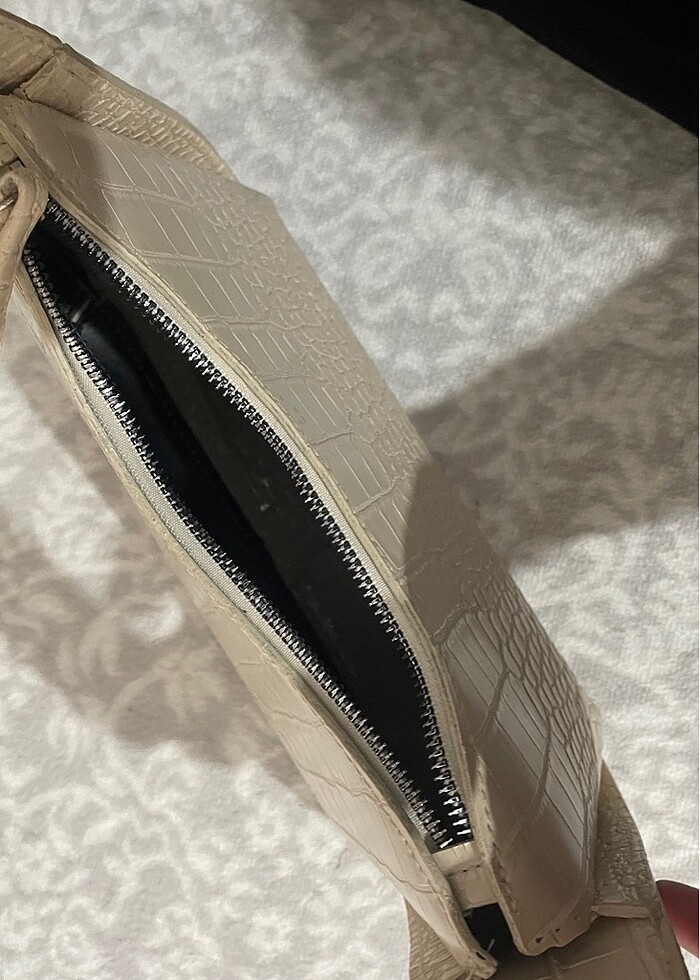 Krem ekru kol çantası - Görsel 3