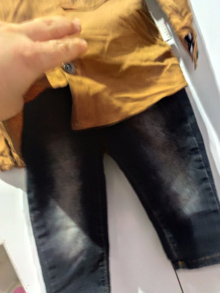 Kahverengi Denim Bebek Erkek Takım - Görsel 2