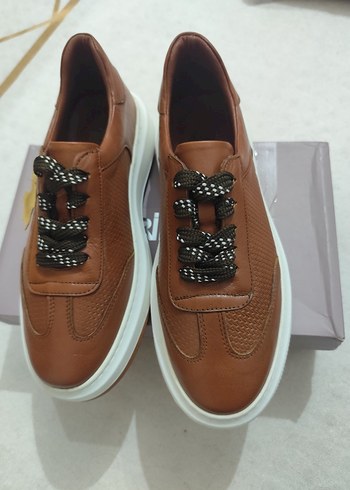 Kahverengi erkek ayakkabı - Görsel 4