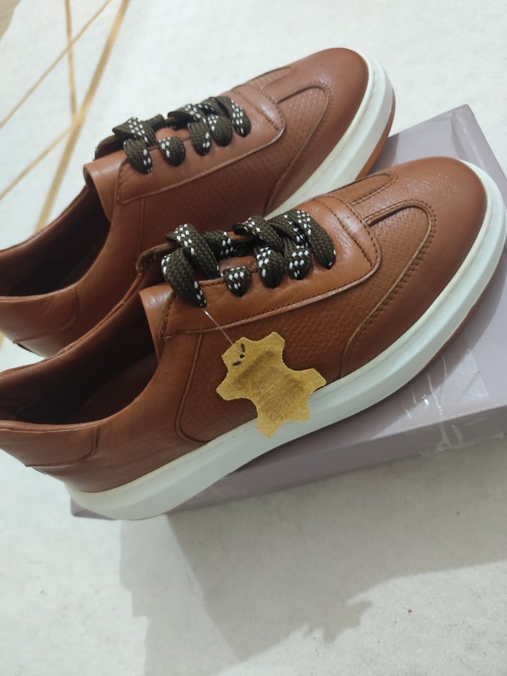 Kahverengi erkek ayakkabı - Görsel 3
