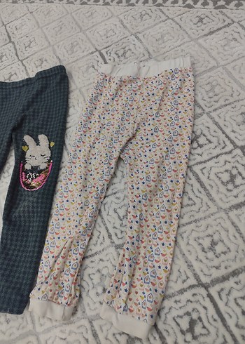 Çok Renkli Desenli Kız Taytları - Görsel 3