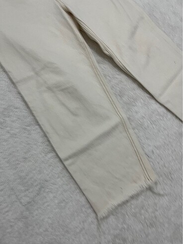 42 Beden Milla EKRU YÜKSEK BEL wide leg pantolon
