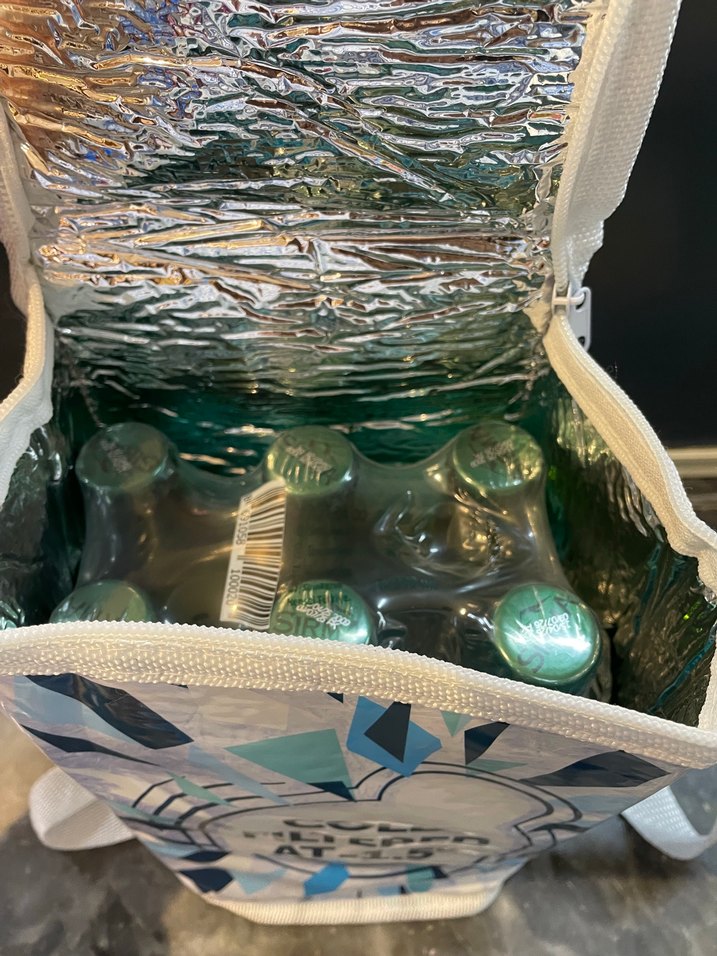 Soğuk Filtreli  Saklama Çantası Gri-Beyaz - Görsel 4