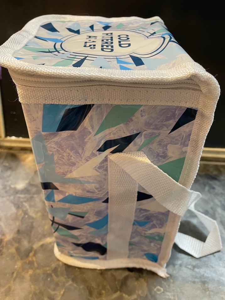 Soğuk Filtreli  Saklama Çantası Gri-Beyaz - Görsel 2