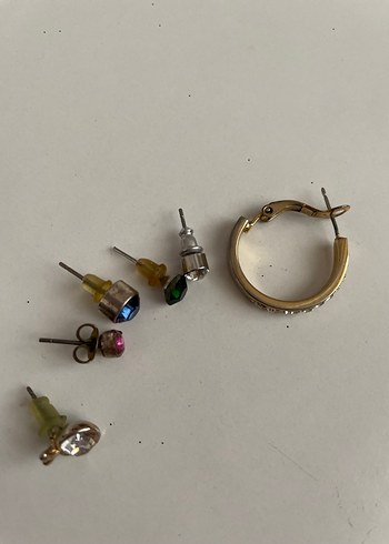 Gri ve Altın Kirpik Kıvırıcı ve Takı Seti - Görsel 2