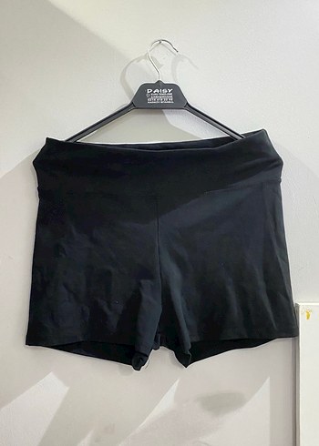 Siyah Mini Spor Şort - Görsel 2