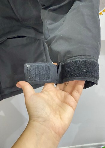 Siyah Erkek Mont - Görsel 6