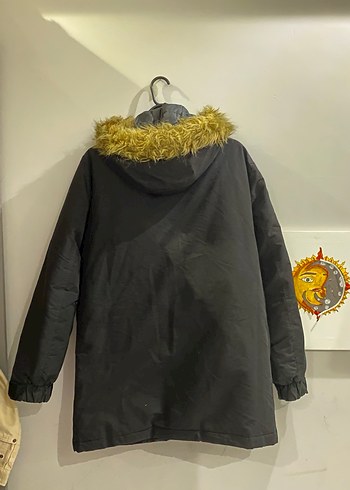 Siyah Erkek Mont - Görsel 2