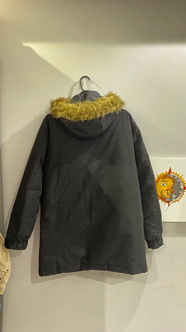 Siyah Erkek Mont - Görsel 2